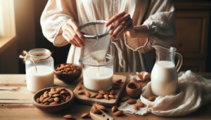 Blog 1 Recepty: Mandľové mlieko – základný recept za 5 minút